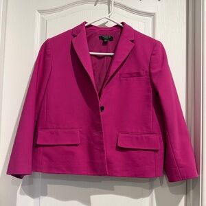 Ann Taylor Vibrant Pink Blazer
